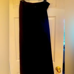 Long formal black skirt, used once, perfect condition and clean